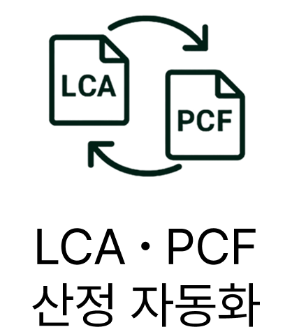 LCA･PCF 산정 자동화